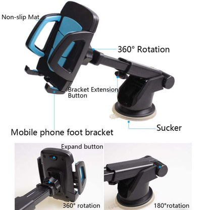 3 Sets Car Phone Holder Car Air Outlet Mobile Phone Holder Suction Cup Navigation Instrument Panel General