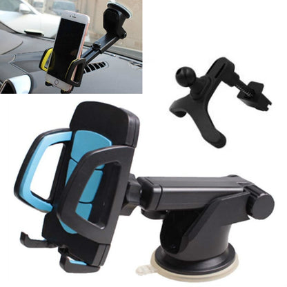 3 Sets Car Phone Holder Car Air Outlet Mobile Phone Holder Suction Cup Navigation Instrument Panel General