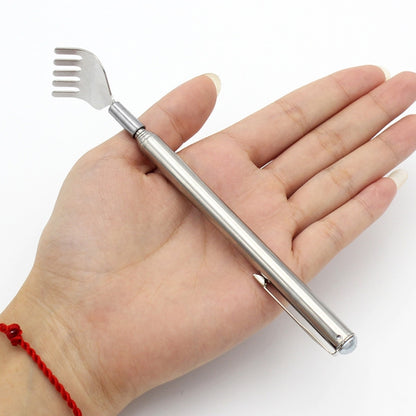 2 PCS Extendable Back Scratcher Stainless Steel Telescopic Anti Itch Claw Massager Extender - Shello's Creative Boutique