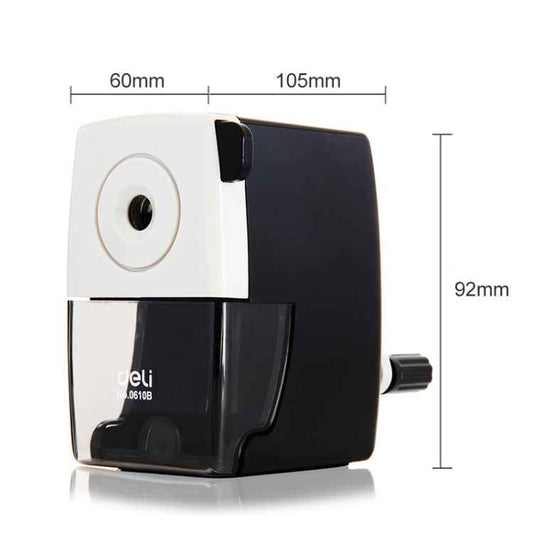 Deli Stationery Pencil Sharpeners Office School Supplies Mechanical Manual Pencil Sharpener