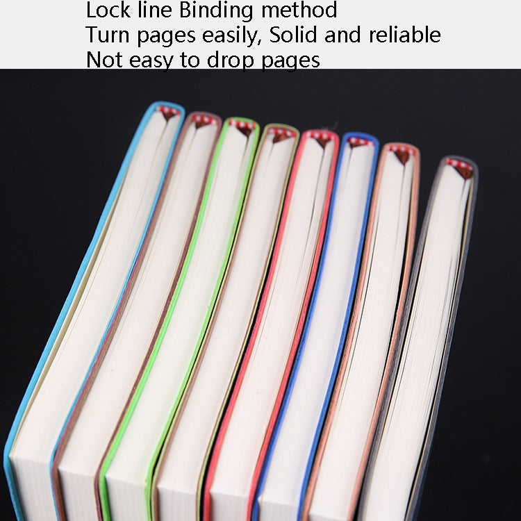 Notebook Student Notepad Diary Book Business Record Book PU Notebook, A5 Plain Weave Blue, A5 Plain Weave Cockscomb Red, A5 Plain Charred Tea Brown, A5 Plain Weave Black, A5 Plain Weave Bitter Tea Red, A5 Plain Weave Nile Blue, A5 Plain Weave Horn Gray... - Shello's Creative Boutique