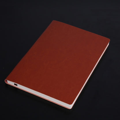 Notebook Student Notepad Diary Book Business Record Book PU Notebook, A5 Plain Weave Blue, A5 Plain Weave Cockscomb Red, A5 Plain Charred Tea Brown, A5 Plain Weave Black, A5 Plain Weave Bitter Tea Red, A5 Plain Weave Nile Blue, A5 Plain Weave Horn Gray... - Shello's Creative Boutique