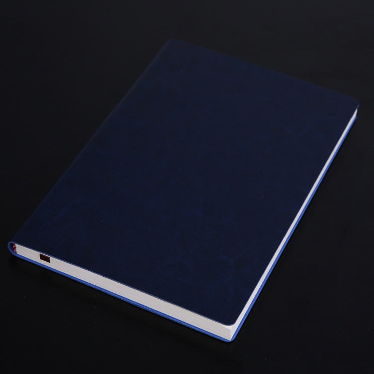 Notebook Student Notepad Diary Book Business Record Book PU Notebook, A5 Plain Weave Blue, A5 Plain Weave Cockscomb Red, A5 Plain Charred Tea Brown, A5 Plain Weave Black, A5 Plain Weave Bitter Tea Red, A5 Plain Weave Nile Blue, A5 Plain Weave Horn Gray... - Shello's Creative Boutique