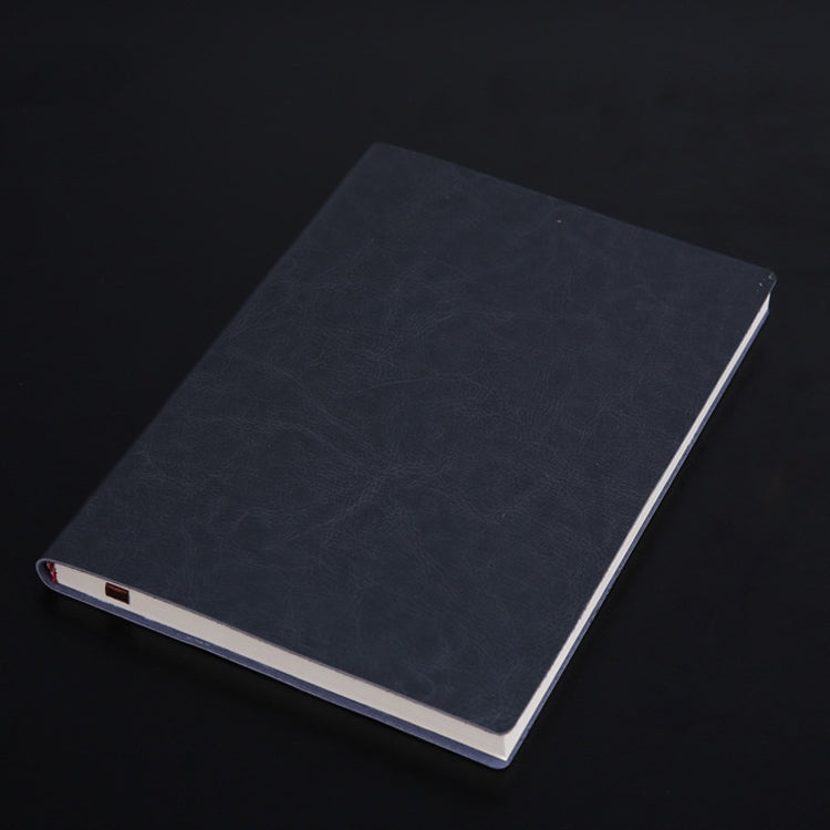 Notebook Student Notepad Diary Book Business Record Book PU Notebook, A5 Plain Weave Blue, A5 Plain Weave Cockscomb Red, A5 Plain Charred Tea Brown, A5 Plain Weave Black, A5 Plain Weave Bitter Tea Red, A5 Plain Weave Nile Blue, A5 Plain Weave Horn Gray... - Shello's Creative Boutique