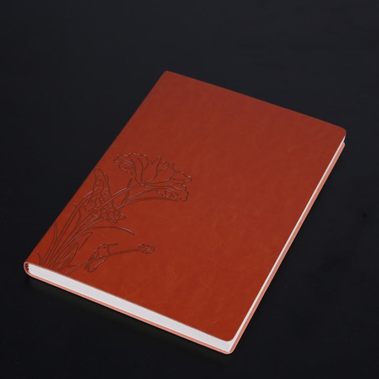 Notebook Student Notepad Diary Book Business Record Book PU Notebook, A5 Plain Weave Blue, A5 Plain Weave Cockscomb Red, A5 Plain Charred Tea Brown, A5 Plain Weave Black, A5 Plain Weave Bitter Tea Red, A5 Plain Weave Nile Blue, A5 Plain Weave Horn Gray... - Shello's Creative Boutique