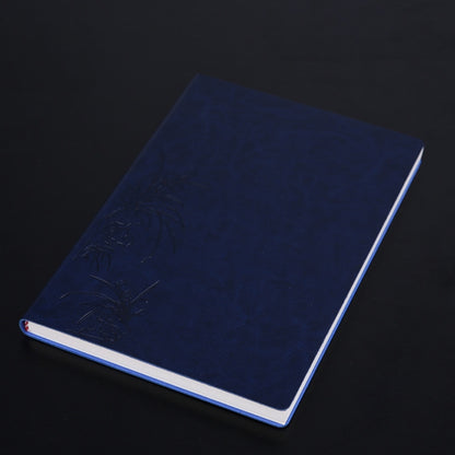 Notebook Student Notepad Diary Book Business Record Book PU Notebook, A5 Plain Weave Blue, A5 Plain Weave Cockscomb Red, A5 Plain Charred Tea Brown, A5 Plain Weave Black, A5 Plain Weave Bitter Tea Red, A5 Plain Weave Nile Blue, A5 Plain Weave Horn Gray... - Shello's Creative Boutique