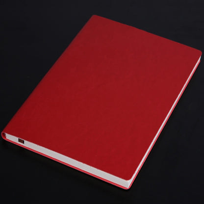 Notebook Student Notepad Diary Book Business Record Book PU Notebook, A5 Plain Weave Blue, A5 Plain Weave Cockscomb Red, A5 Plain Charred Tea Brown, A5 Plain Weave Black, A5 Plain Weave Bitter Tea Red, A5 Plain Weave Nile Blue, A5 Plain Weave Horn Gray... - Shello's Creative Boutique