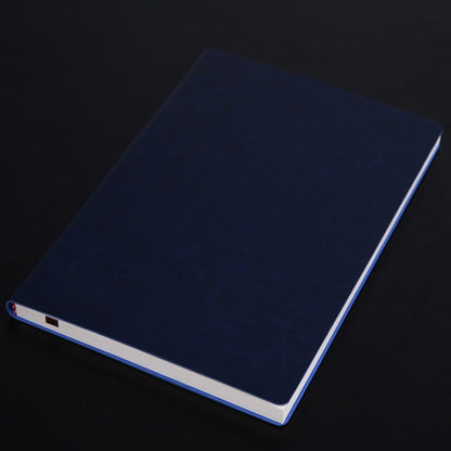 Notebook Student Notepad Diary Book Business Record Book PU Notebook, A5 Plain Weave Blue, A5 Plain Weave Cockscomb Red, A5 Plain Charred Tea Brown, A5 Plain Weave Black, A5 Plain Weave Bitter Tea Red, A5 Plain Weave Nile Blue, A5 Plain Weave Horn Gray... - Shello's Creative Boutique