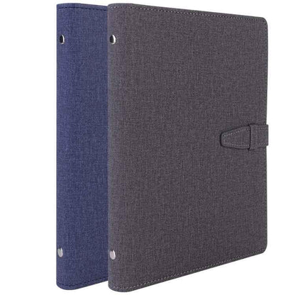 Deli 3309 A5 Loose-Leaf Notebook - Professional Business Meeting Notes - Shello's Creative Boutique