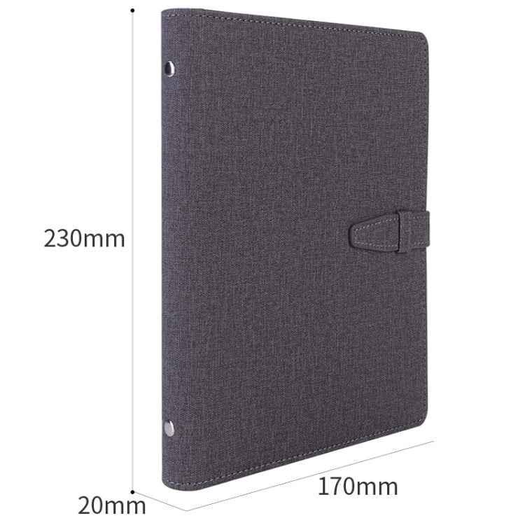 Deli 3309 A5 Loose-Leaf Notebook - Professional Business Meeting Notes - Shello's Creative Boutique