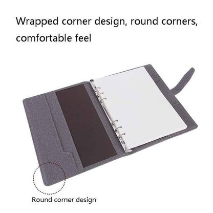 Deli 3309 A5 Loose-Leaf Notebook - Professional Business Meeting Notes - Shello's Creative Boutique