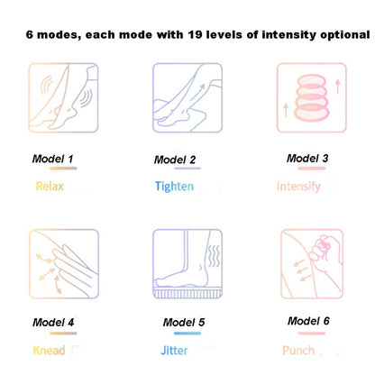 EMS Colorful Foot Massage Foot Pad Pulse Foot Massage Machine Smart Acupuncture Foot Massage Pad With Remote Control - Shello's Creative Boutique