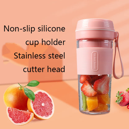 FS1300 Mini Portable Juicer - USB Rechargeable 270ml Juice Cup Blender