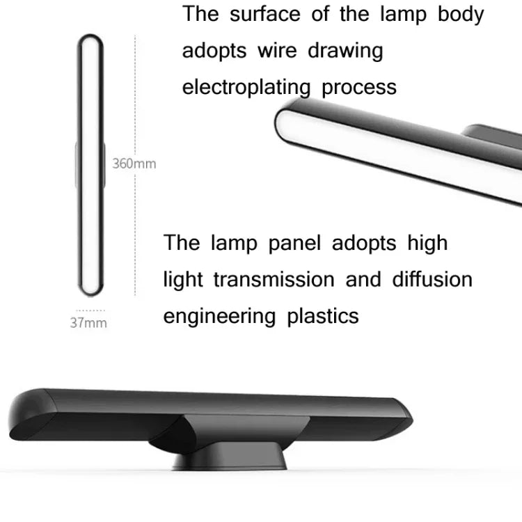 Student Dormitory LED Desk Lamp Desk Eye Protection Reading Lamp Specification： - Shello's Creative Boutique