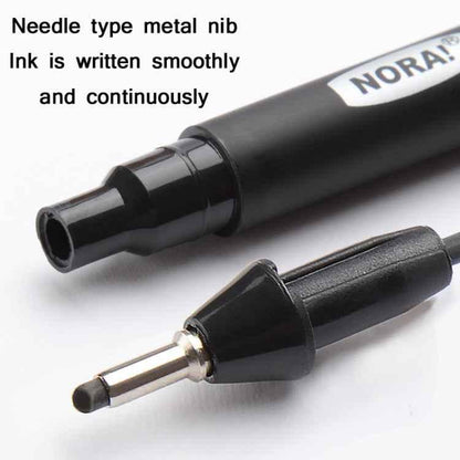 NORA Fine Art Drawing Pens - 2 Pack Hook Line Pens (0.05mm) - Shello's Creative Boutique