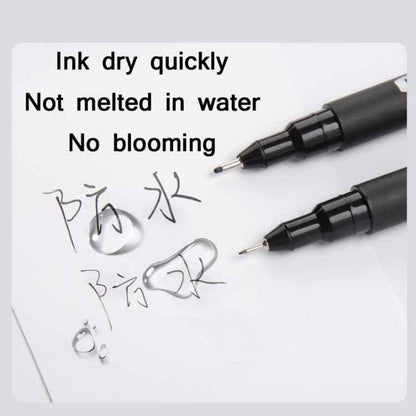 NORA Fine Art Drawing Pens - 2 Pack Hook Line Pens (0.05mm) - Shello's Creative Boutique
