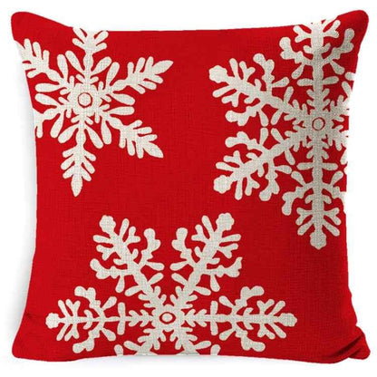 Christmas Linen Red Hug Pillowcase Without Pillow Core - Shello's Creative Boutique