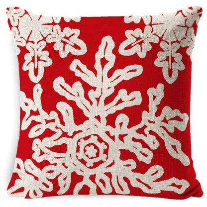 Christmas Linen Red Hug Pillowcase Without Pillow Core - Shello's Creative Boutique