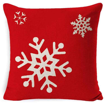 Christmas Linen Red Hug Pillowcase Without Pillow Core - Shello's Creative Boutique