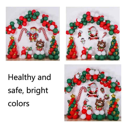 1SD2021006 Christmas Party Decoration Aluminum Film Balloons, Style: - Shello's Creative Boutique