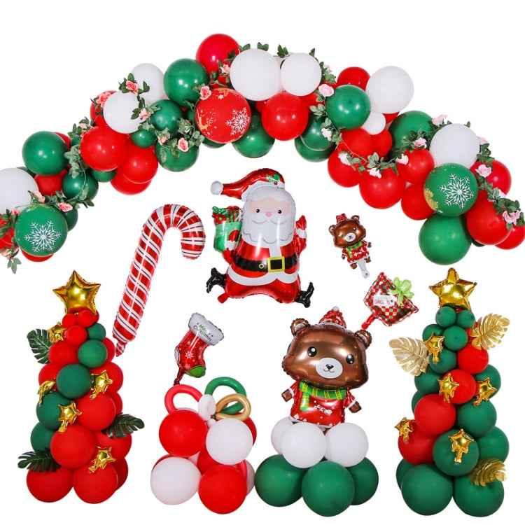 1SD2021006 Christmas Party Decoration Aluminum Film Balloons, Style: - Shello's Creative Boutique