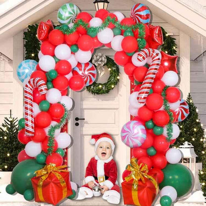 Christmas Decoration Arch Balloon Set, Style: - Shello's Creative Boutique