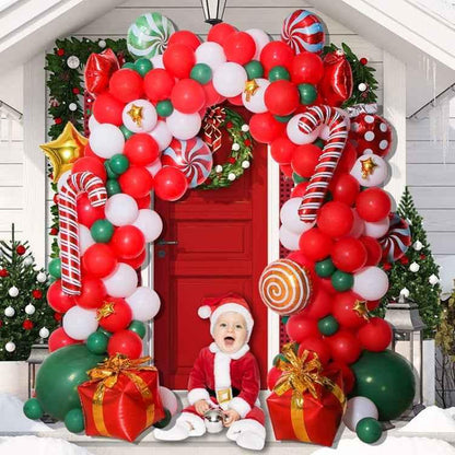 Christmas Decoration Arch Balloon Set, Style: - Shello's Creative Boutique
