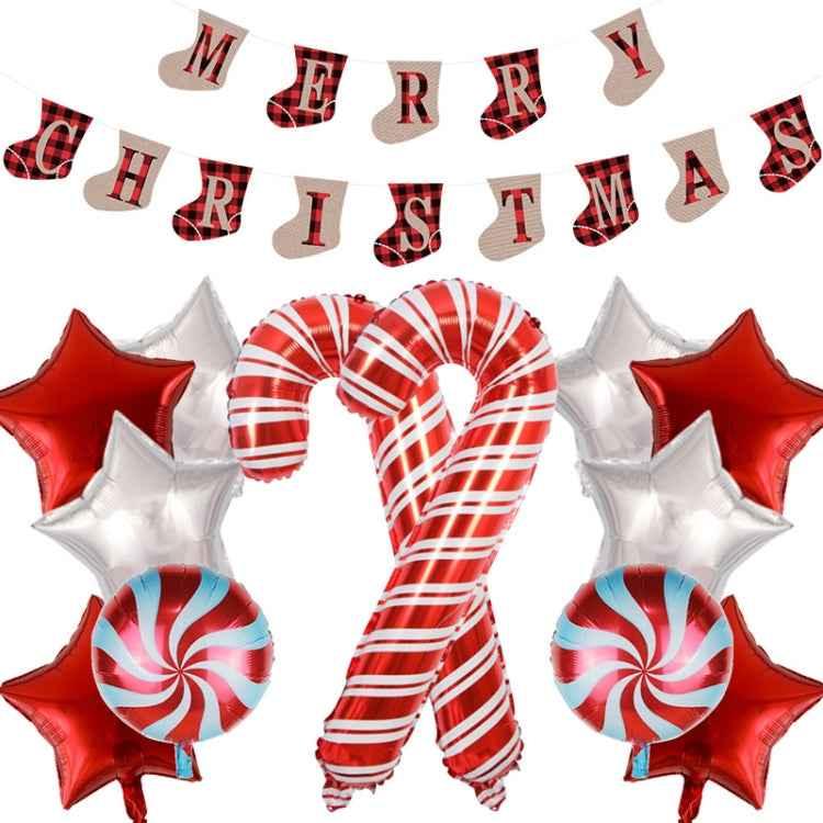 SD20205 Christmas Party Decoration Balloon Set, Style: - Shello's Creative Boutique