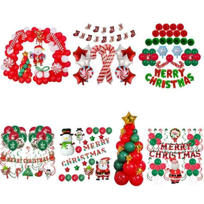 SD20205 Christmas Party Decoration Balloon Set, Style: - Shello's Creative Boutique