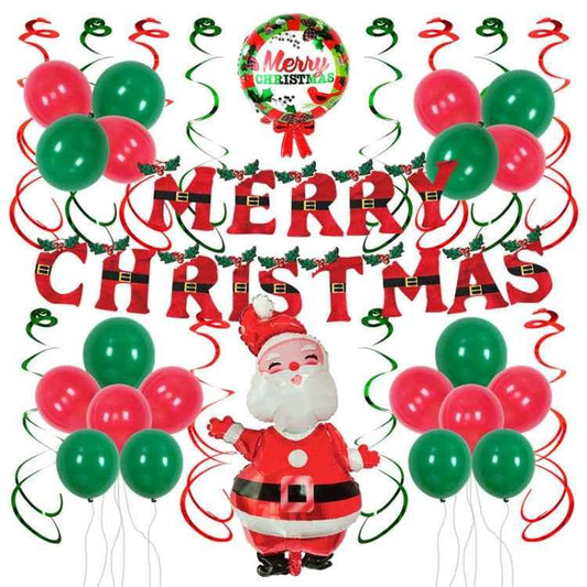 SD20205 Christmas Party Decoration Balloon Set, Style: - Shello's Creative Boutique
