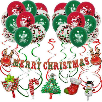 SD20205 Christmas Party Decoration Balloon Set, Style: - Shello's Creative Boutique