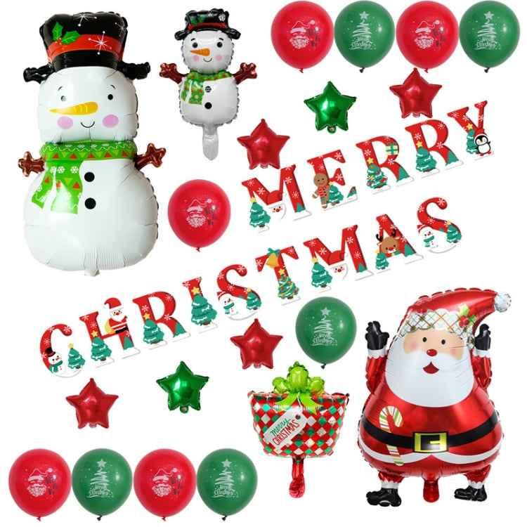 SD20205 Christmas Party Decoration Balloon Set, Style: - Shello's Creative Boutique