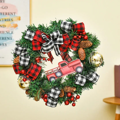Christmas Decorations Cane Wreath Garland Door Hanger - Shello's Creative Boutique