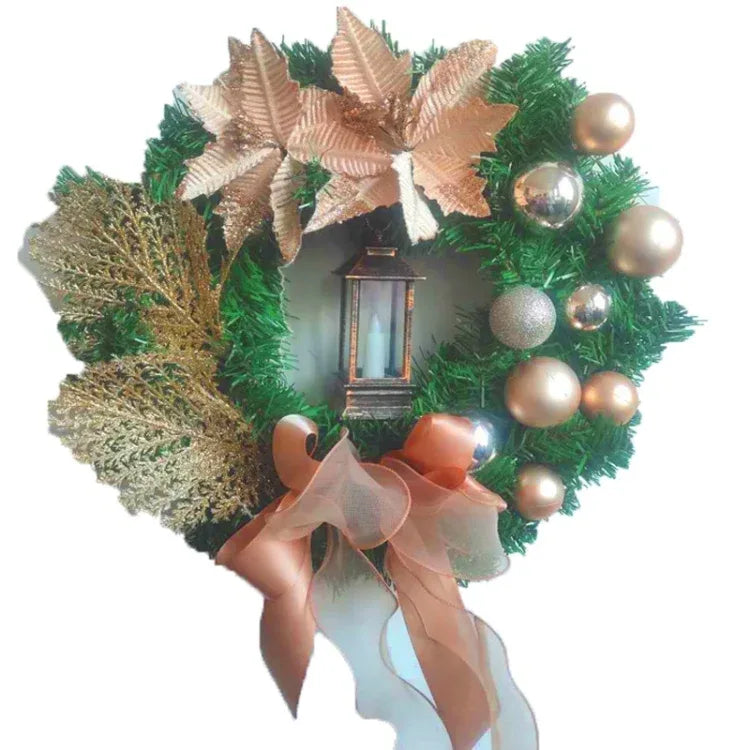 Christmas Decorations Cane Wreath Garland Door Hanger - Shello's Creative Boutique