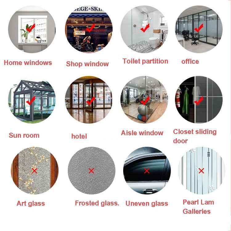 1set Christmas Window Grille Sticker Santa Claus Elk Glass Window Decoration - Shello's Creative Boutique