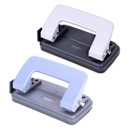 Deli 0101 Office Supplies Punch Two-Hole Puncher, Color Random Delivery