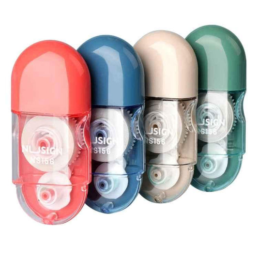 5 PCS Deli NS156 6m Portable Mini Correction Tape - Shello's Creative Boutique