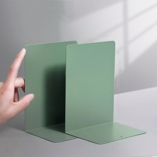 Deli 78650 Metal Bookends - 2pcs Thickened Desktop Book Holders