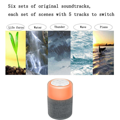 White Noise Sleep Light Dual Sleep Aid Intelligent Sleep Instrument - Shello's Creative Boutique