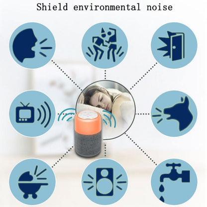 White Noise Sleep Light Dual Sleep Aid Intelligent Sleep Instrument - Shello's Creative Boutique