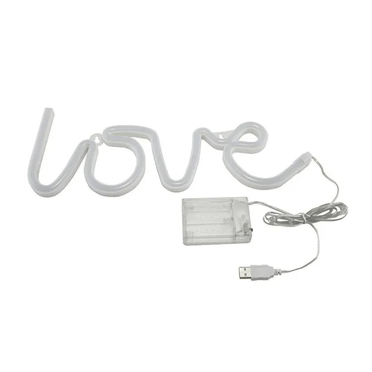 Neon LED Modeling Lamp Decoration Night Light, Power Supply: - Shello's Creative Boutique