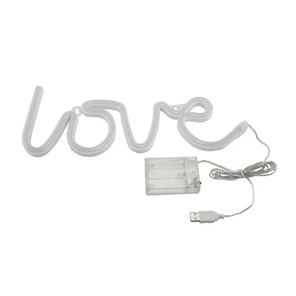 Neon LED Modeling Lamp Decoration Night Light, Power Supply: - Shello's Creative Boutique