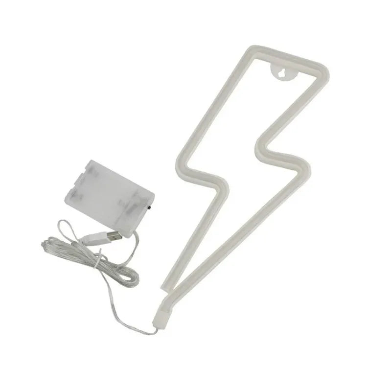 Neon LED Modeling Lamp Decoration Night Light, Power Supply: - Shello's Creative Boutique