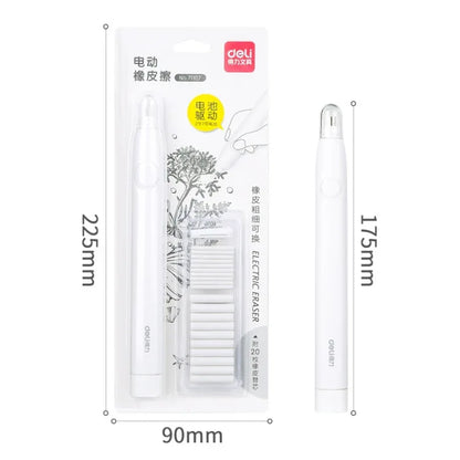 Deli 71107 Electric Eraser Art Can Replace The Core Rubber Core - Shello's Creative Boutique