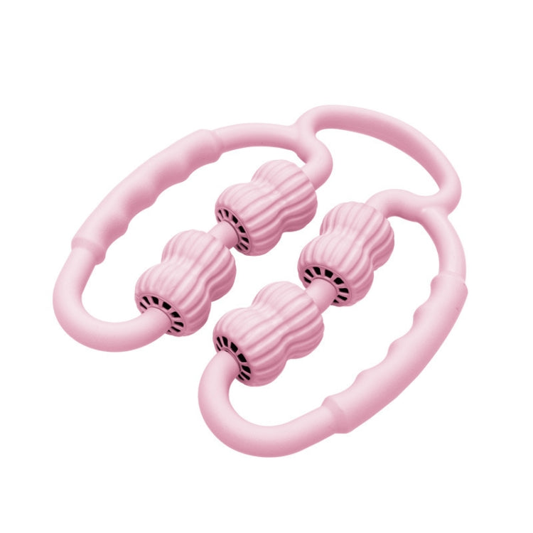 Ring-shaped Stovepipe Foam Roller Massage Roller(Random Color Deliver), 4-wheel Ring Random Color Deliver - Shello's Creative Boutique
