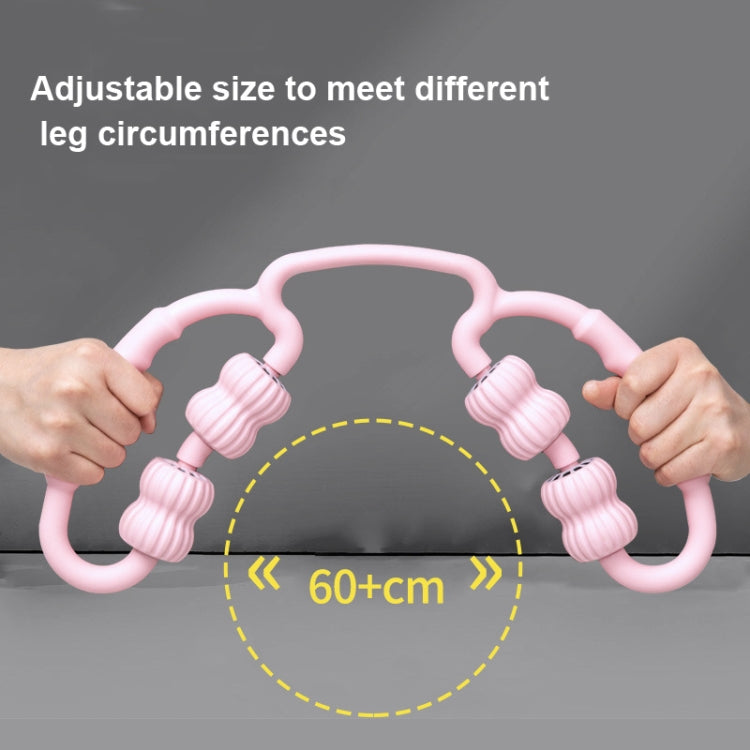 Ring-shaped Stovepipe Foam Roller Massage Roller(Random Color Deliver), 4-wheel Ring Random Color Deliver - Shello's Creative Boutique