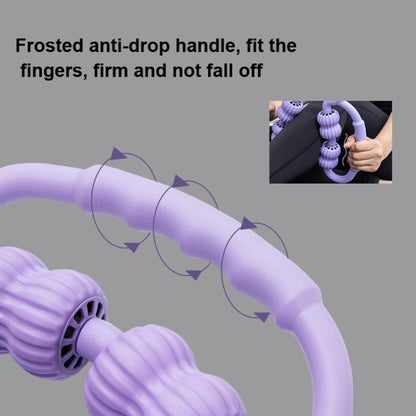 Ring-shaped Stovepipe Foam Roller Massage Roller(Random Color Deliver), 4-wheel Ring Random Color Deliver - Shello's Creative Boutique