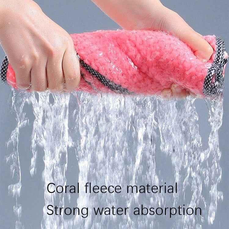 4pcs Hand Towel Hangable Dishcloth Kitchen Rag Non-Stick Oil Absorbent Towel - Shello's Creative Boutique