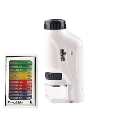 Children Handheld Portable Laboratory Equipment Microscope Toys, Lite Standard (White), Lite Standard (Pink), Lite Standard (Blue), Lite + Bracket (White), Lite + Bracket (Pink), Lite + Bracket (Blue), Lite + Specimen (White), Lite + Specimen (Blue)   ... - Shello's Creative Boutique