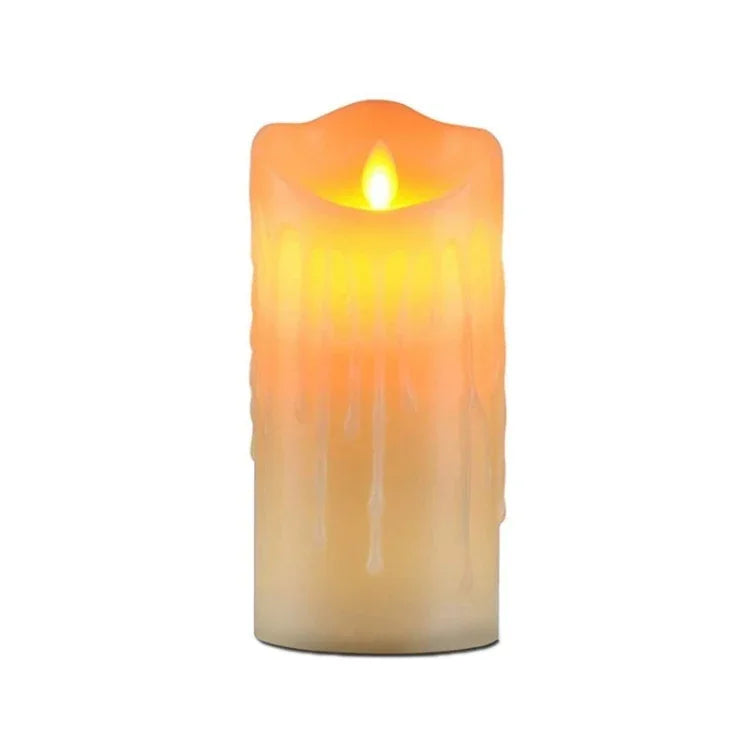 LED Electronic Candle Lights Halloween Christmas Decoration Props, Size: - Shello's Creative Boutique